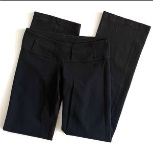 Lululemon Women’s Belted Wide Leg Yoga Pants *Luon in Black (4)